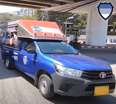 Baht bus in Pattaya