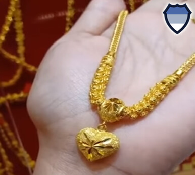 Thai gold necklace