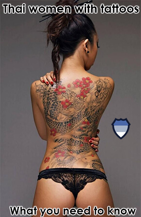 Thai women with tattoos
