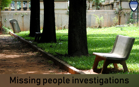 Missing people investigations